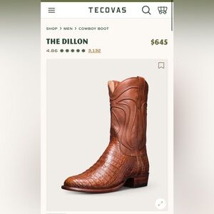 Men’s Tecovas Boots